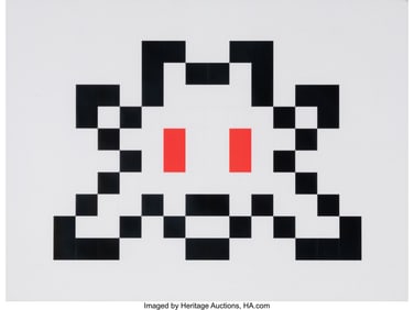 43212&colon; Invader &lpar;b&period; 1969&rpar; 3D Little Big Space&comma; 2022 Pain