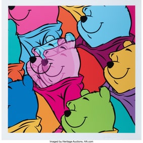 43220&colon; Jerkface &lpar;b&period; 1982&rpar; Pooh &lpar;Variant&rpar;&comma; 2018 Giclée 
