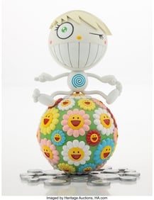 43266&colon; Takashi Murakami &lpar;b&period; 1962&rpar; Oval &lpar;three parts&rpar;&comma; 2