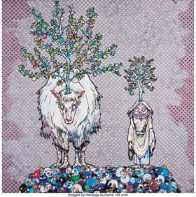 43272&colon; Takashi Murakami &lpar;b&period; 1962&rpar; Deer God of the Fores