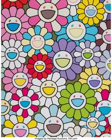 43274&colon; Takashi Murakami &lpar;b&period; 1962&rpar; A Little Flower Paint