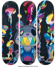 43276&colon; Takashi Murakami &lpar;b&period; 1962&rpar; Polluted &lpar;triptych&rpar;&comma; 