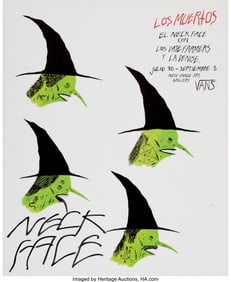 43285&colon; Neckface &lpar;b&period; 1984&rpar; Los Muertos&comma; exhibition poste