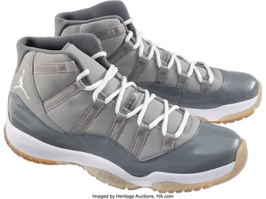 43309&colon; Air Jordan 11 Cool Grey' Size US 12 2010   The A