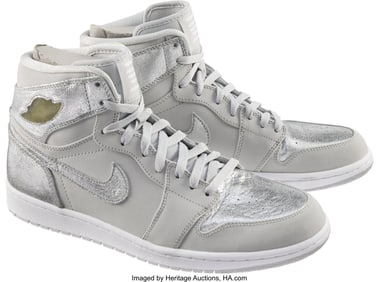 43312&colon; Air Jordan 1 'Silver Anniversary' Size US 11&period;5 2