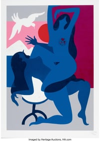 43325&colon; Parra &lpar;b&period; 1976&rpar; Sliding Doors&comma; 2017 Screenprint 