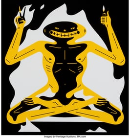 43332&colon; Cleon Peterson &lpar;b&period; 1973&rpar; Burnout &lpar;Black&rpar;&comma; 2021 S