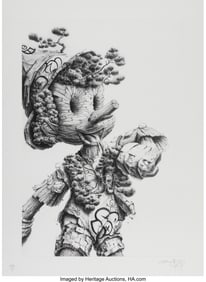 43337&colon; Pez &lpar;20th Century&rpar; Lies&comma; 2019 Giclée print on S