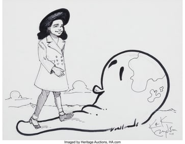 43356&colon; KRK Ryden &lpar;b&period; 1953&rpar; Untitled&comma; 2011 Ink and penci