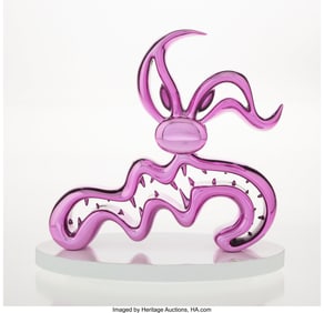 43359&colon; Kenny Scharf &lpar;b&period; 1958&rpar; Scary Guy &lpar;Pink&rpar;&comma; 2022 Ca