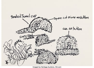 43400&colon; Various Artists Untitled&comma; 2005 Ink on bound note