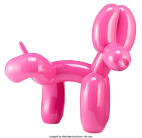 43414&colon; Whatshisname &lpar;b&period; 1982&rpar; Peeing Balloon Dog &lpar;Pink 
