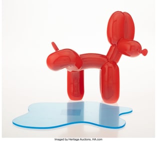 43416&colon; Whatshisname &lpar;b&period; 1982&rpar; Peeing Balloon Dog &lpar;Red 3