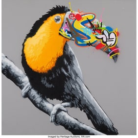 43425&colon; Martin Whatson &lpar;b&period; 1984&rpar; Toucan&comma; 2020 Acrylic&comma; i