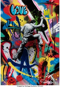 43426&colon; Martin Whatson &lpar;b&period; 1984&rpar; Climber&comma; 2021 Acrylic&comma; 