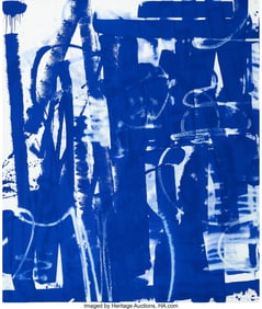 43434&colon; Zes &lpar;20th Century&rpar; Lasting &lpar;Blue&rpar;&comma; 2019 Lithogra