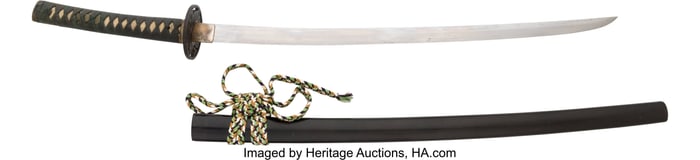 40018: Edo Period Katana, Early Shinto - Mishina School