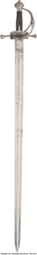 40020: 17th Century Walloon Sword. Measuring approxim