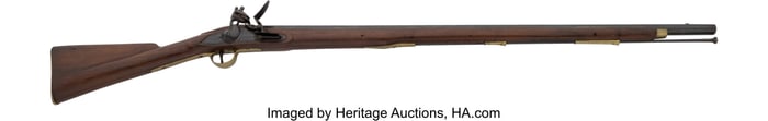 40041: British Brown Bess Warranted Flintlock Musket.