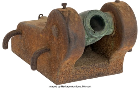 40058: Bronze Signal Cannon by Ames Manufacturing Compa