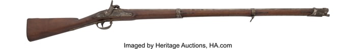 40061: U.S. L. Pomeroy Model 1816 Percussion Musket.