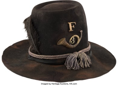 40070: Civil War Union Infantry Hardee Hat. A Pattern