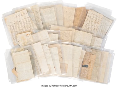 40078: Civil War Soldiers' Letter Archive from Four Sol