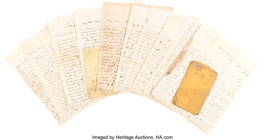 40086: Civil War Soldier's Letters (9) by Martin Luther