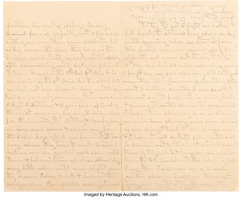 40090: Civil War Soldier's Letter with Ashby's Cavalry