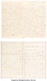 40098: Civil War Soldier's Letters (2) by Hamilton Ball