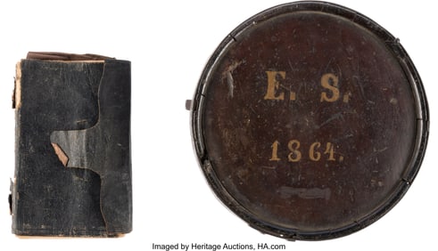 40103: Civil War Chaplain's Diary with Captured Confede