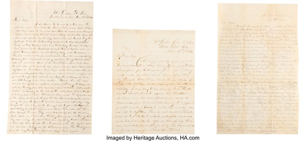 40104: Civil War Soldier's Letters (3) by Martin L. Moo