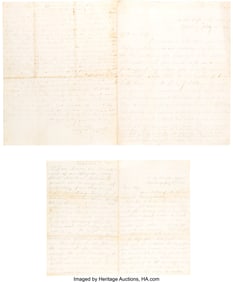 40106: Civil War Soldier's Letters (2) by Seneca R. Cow