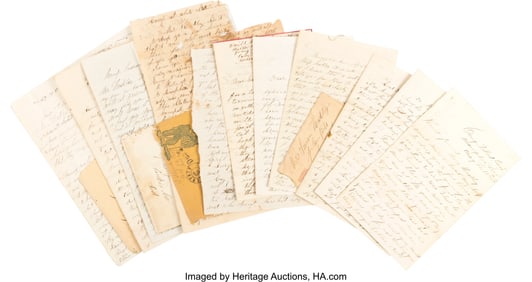 40109: Civil War Soldier's Letters (9) by William Gay o