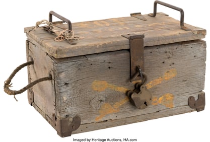 40119: 7th U.S. Cavalry Fort Lincoln Ammo Box, Company