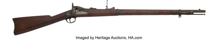 40135: U.S. Springfield Model 1873 Trapdoor Rifle. Se
