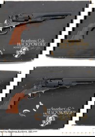 40147: Lot of Two Joe Bowman Boxed Colt Reissue 1862 Bl