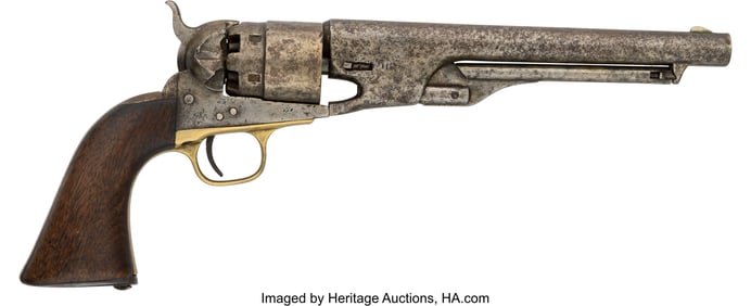 40148: Colt Model 1860 Army Percussion Revolver. Seri