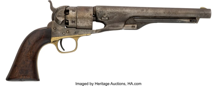 40149: Colt Model 1860 Army Single Action Percussion Re
