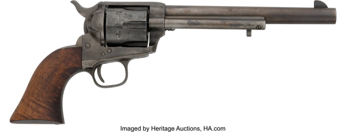 40152: Colt Single Action Army Revolver. Serial no. 5