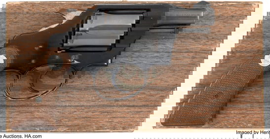 40169: Boxed Colt Agent Model Double Action Revolver.