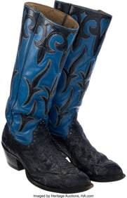 40177: Joe Bowman Personally Worn / Handmade Two-Tone B