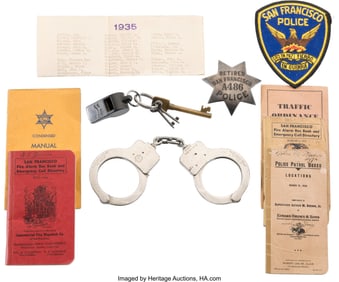 40190: Historic Collection of San Francisco Police Memo