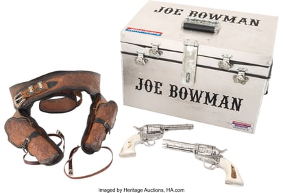 40198: Important Pair of Engraved Ruger New Vaquero Sin