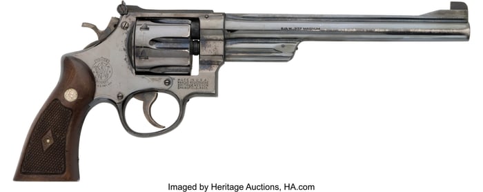 40202: Smith & Wesson Double Action Revolver. Serial