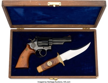 40206: Cased & Boxed Smith & Wesson Model 19-3 Texas Ra