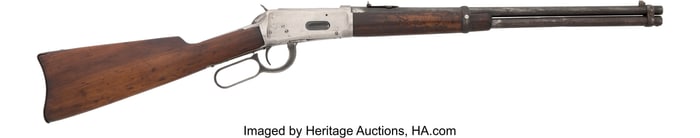 40209: Winchester Model 1894 Lever Action Saddle Ring C