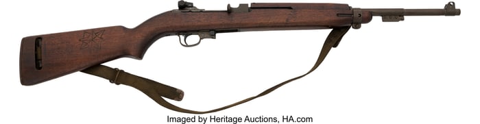 40256: U.S. Underwood M1 Semi-Automatic Carbine. Seri
