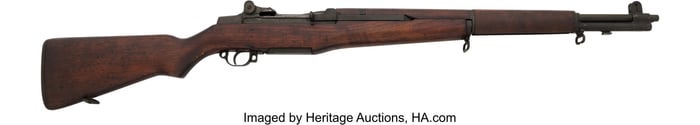 40268: U.S. British Proofed Springfield M1 Garand Semi-Automatic Rifle.