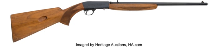 40272: Engraved Browning Semi-Automatic Rifle. Serial